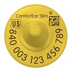 840 USDA ComfortEar Slim FDX EID Cattle Ear Tags  Z Tags